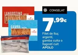 Apolo - Filet De Lluç Argenti, Gamba Cuita O Llagosti Cuit