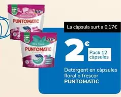 Punto Matic - Detergent En Capsules Floral O Frescor