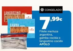 Apolo - Filete Merluza Argentina Gamba Cocida O Langostino Cocido