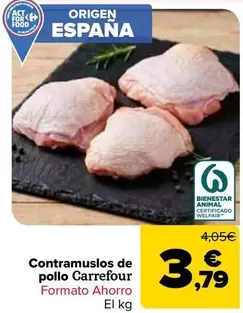 Carrefour - Contramuslos De Pollo