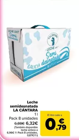 La Cántara - Leche Semidesnatada