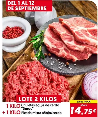 duroc - Chuletas Aguia De Cerdo