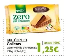 Gullón - Zero Galletas