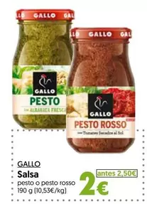 Gallo - Pesto O Pesto Rosso