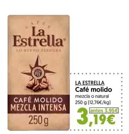 La Estrella - Café Molido Mezcla Intensa