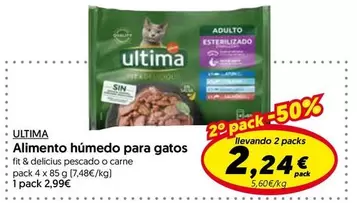 Última - Alimento Humedo Para Gatos