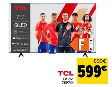 TCL - TV 75'' 75P71K"