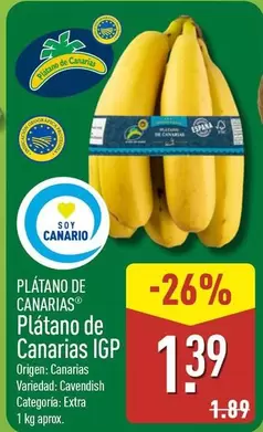 Plátano De Canarias - Platano De Canarias IGP