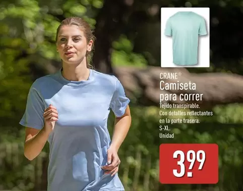 Crane - Camiseta Para Correr