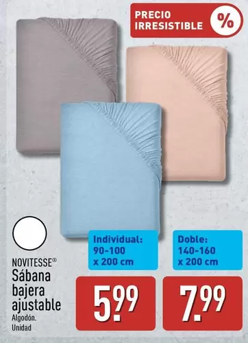 Novitesse - Sabana Bajera Ajustable