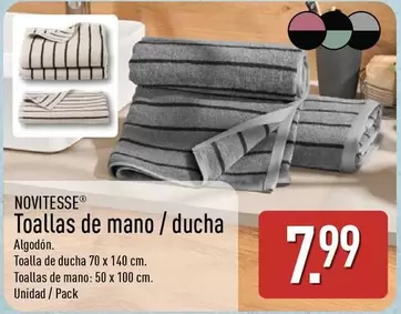 Novitesse - Toallas De Mano 