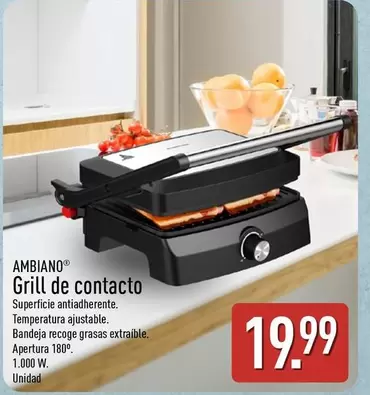 Ambiano - Grill De Contacto