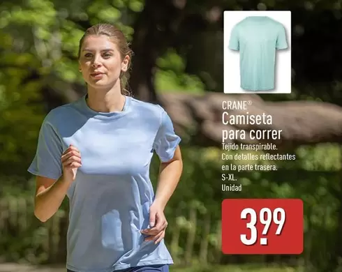 Crane - Camiseta Para Correr