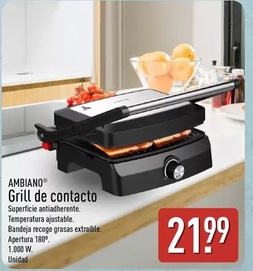 Ambiano - Grill De Contacto