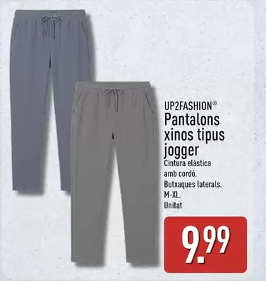 Up2fashion - Pantalons Xinos Tipus Jogger