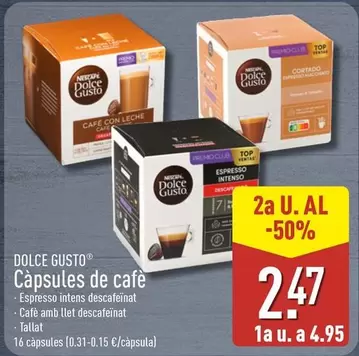 Dolce Gusto - Capsules De Cafe