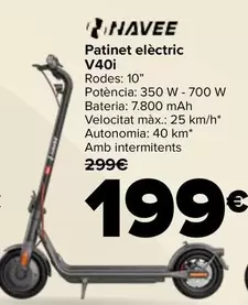 Navee - Patinete Eléctrico V40I