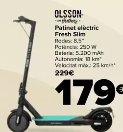 Olsson - Patinete Eléctrico Fresh Slim