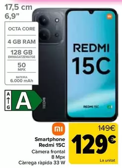 Xiaomi - Smartphone Redmi 15C