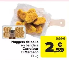 carrefour - Nuggets De Pollo En Bandeja