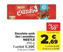 Nestlé - Xocolata Amb Llet I Ametlles