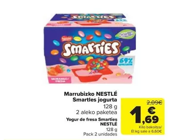 Nestlé - Marrubizko Smarties Jogurta