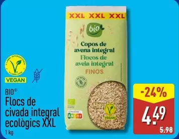 Bio - Flocs De Civada Integral Ecologics 