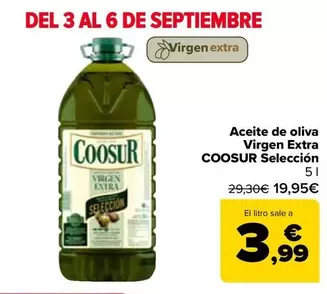 Coosur - Aceite De Oliva Virgen Extra Selección