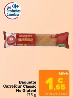 Carrefour Classic - Baguette No Gluten!