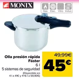 Monix - Olla Presión Rápida Fáster