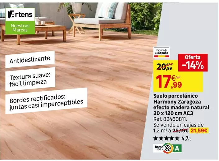 Harmony - Suelo Porcelanico Zarazova