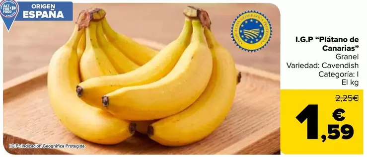 Igp “plátano De Canarias"