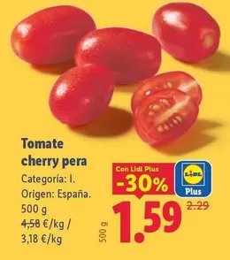 Tomate Cherry Pera
