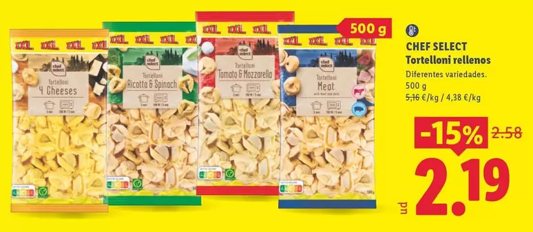 Chef Select - Tortelloni Rellenos