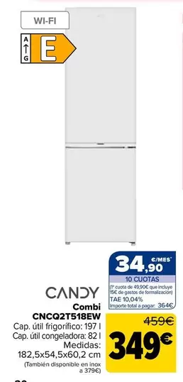 Candy - Combi CNCQ2T518EW