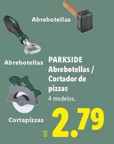 Parkside - Abrebotellas / Cortador De Pizzas