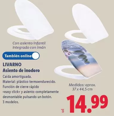 Livarno - Asiento De Inodoro