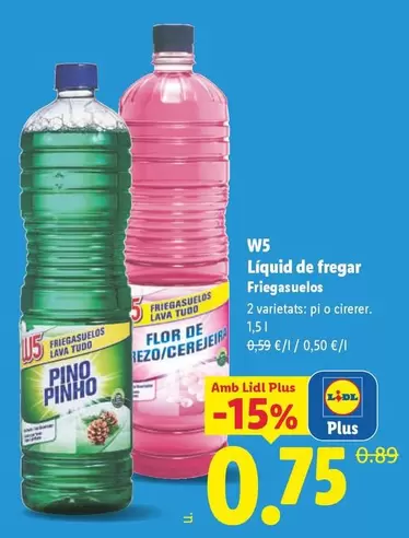 W5 - Líquid De Fregar