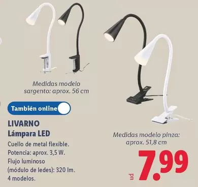 Livarno - Lámpara LED