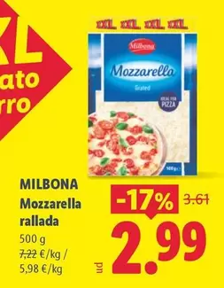 Milbona - Mozzarella Rallada
