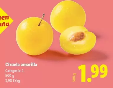 Ciruela Amarilla