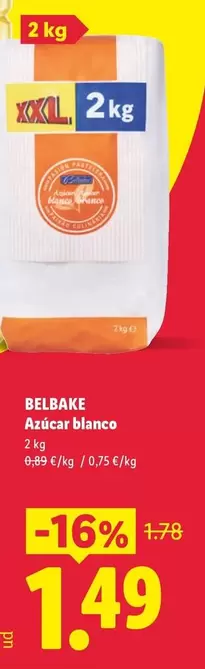Belbake - Azúcar Blanco