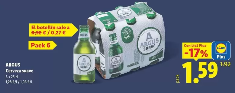 Argus - Cerveza Suave