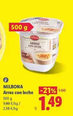 Milbona - Arroz Con Leche