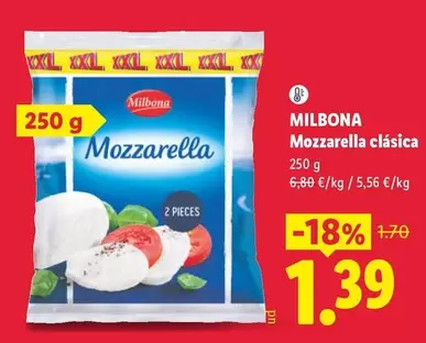 Milbona - Mozzarella Clasica
