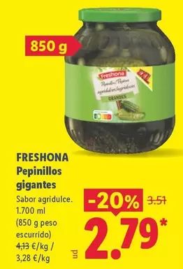 Freshona - Pepinillos Gigantes