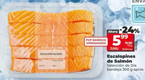 Seleccion De Dia - Escalopines De Salmón