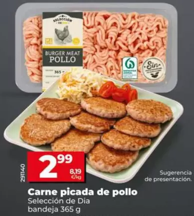 Seleccion De Dia - Carne Picada De Pollo