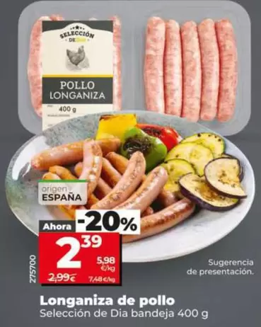 Seleccion De Dia - Longaniza De Pollo