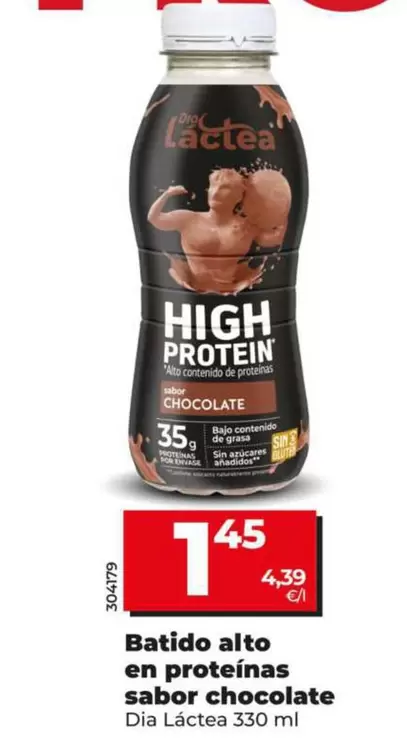 Dia Lactea - Batido Alto En Proteínas Sabor Chocolate